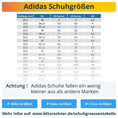 Adidas größen tabelle kinder